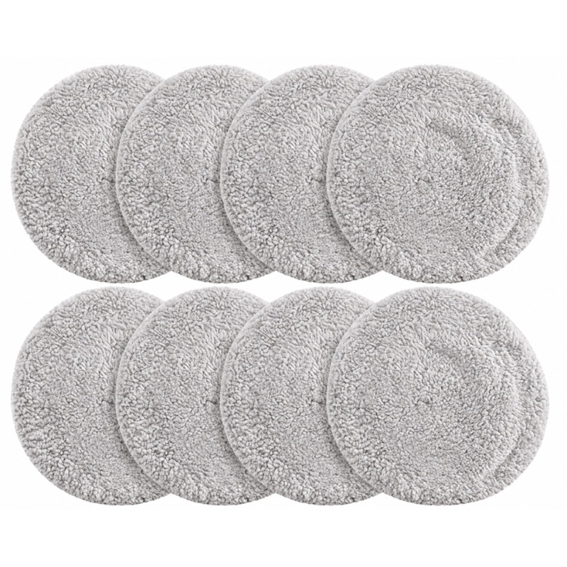 Lot de 8 pads microfibres de rechange